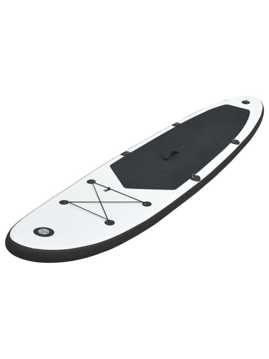 Nafukovací SUP paddleboard černo-bílý