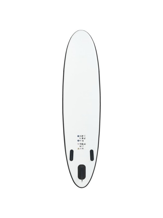Nafukovací SUP paddleboard černo-bílý