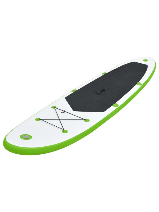 Nafukovací SUP paddleboard s příslušenstvím zeleno-bílý