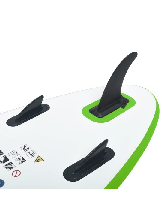 Nafukovací SUP paddleboard zeleno-bílý