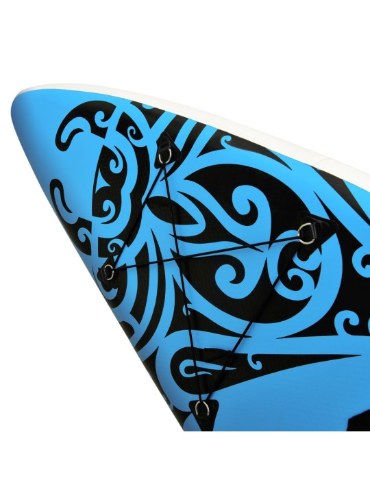 Nafukovací SUP paddleboard s příslušenstvím 366x76x15 cm modrý