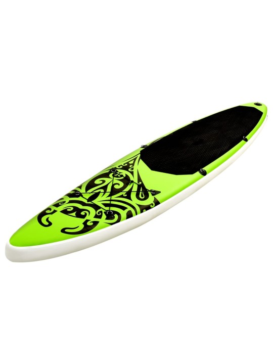 Nafukovací SUP paddleboard s příslušenstvím 366x76x15 cm zelený