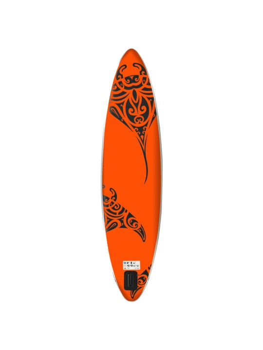 Nafukovací SUP paddleboard a příslušenství 305x76x15cm oranžový