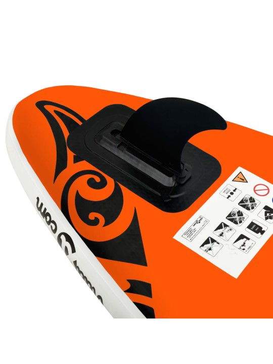 Nafukovací SUP paddleboard a příslušenství 305x76x15cm oranžový