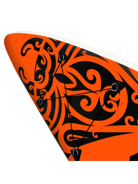 Nafukovací SUP paddleboard a příslušenství 305x76x15cm oranžový