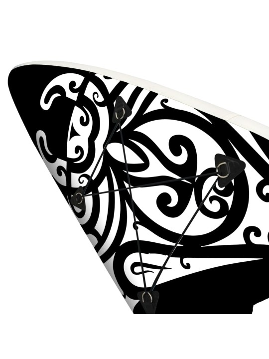 Nafukovací SUP paddleboard s příslušenstvím 320x76x15 cm černý