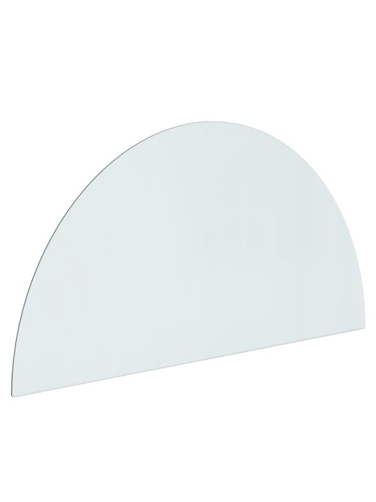 Skleněná deska pod kamna půlkruhová 1 200 x 600 mm