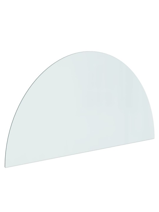 Skleněná deska pod kamna půlkruhová 1 200 x 600 mm
