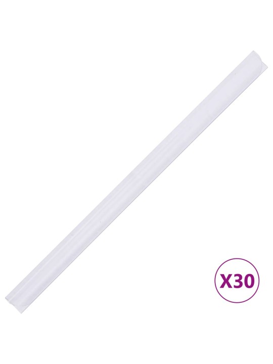 Zahradní stínící plotová fólie PVC 70 x 0,19 krémová