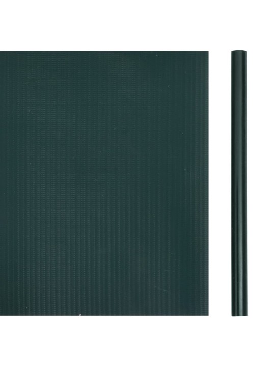 Stínící plotové fólie 4 ks PVC 35 x 0,19 m matově zelené