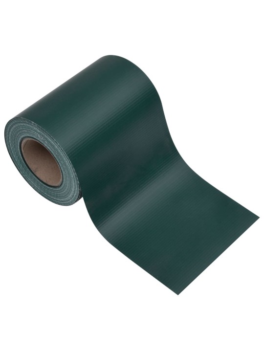 Stínící plotové fólie 4 ks PVC 35 x 0,19 m matově zelené