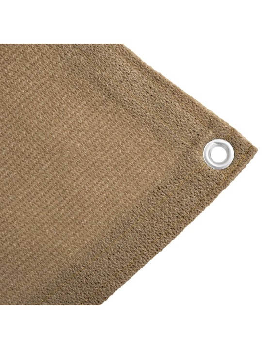 Koberec do stanu 200 x 200 cm taupe