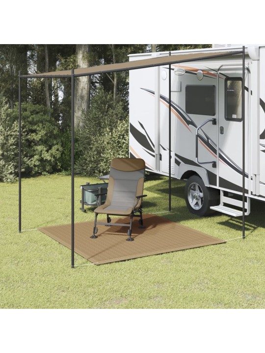 Koberec do stanu 200 x 200 cm taupe