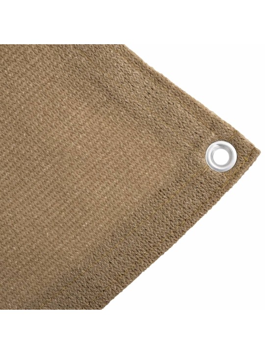 Koberec do stanu 250 x 200 cm taupe