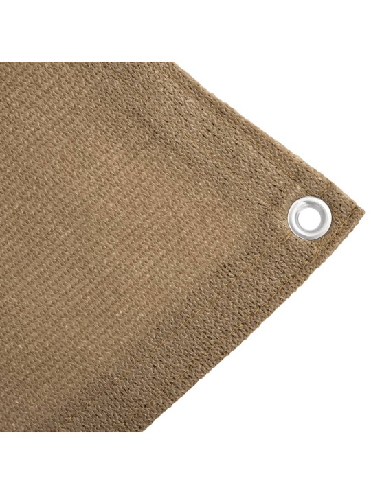 Koberec do stanu 250 x 350 cm taupe