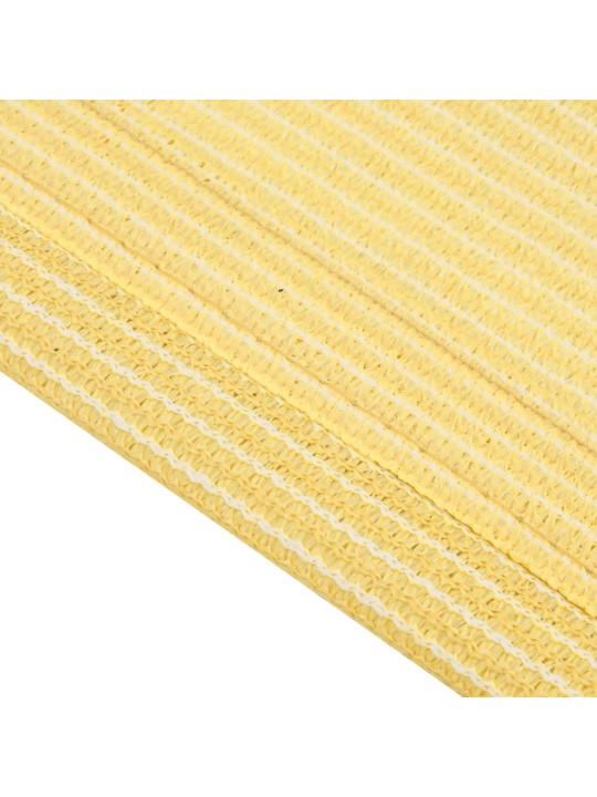 Koberec do stanu béžový 250 x 250 cm HDPE