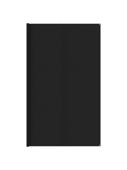 Koberec do stanu 400 x 400 cm černý HDPE