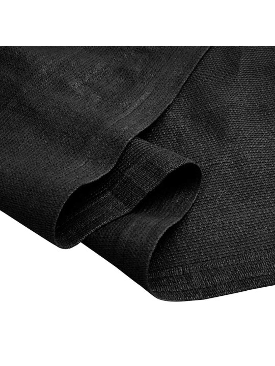 Koberec do stanu 400 x 700 cm černý hdpe