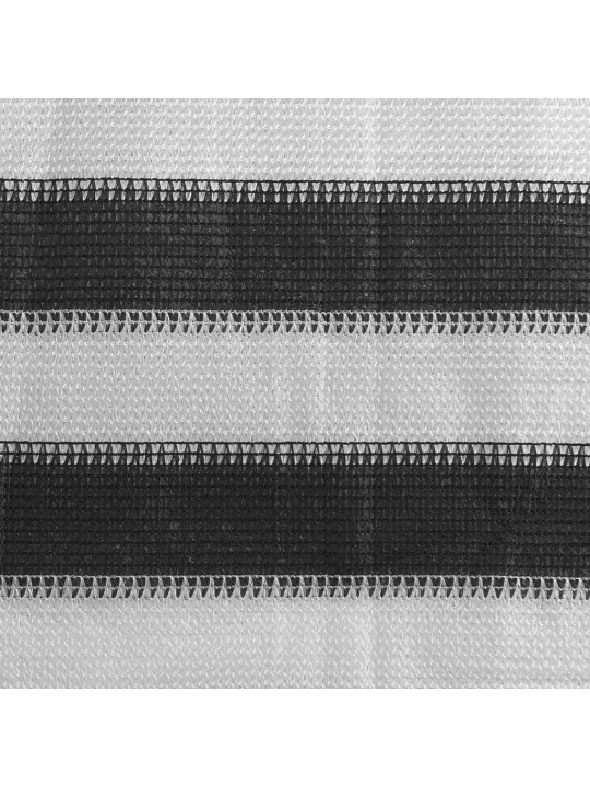 Balkónová zástěna HDPE 75 x 500 cm antracitovo-bílá