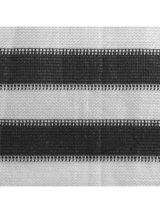 Balkónová zástěna HDPE 90 x 300 cm antracitovo-bílá