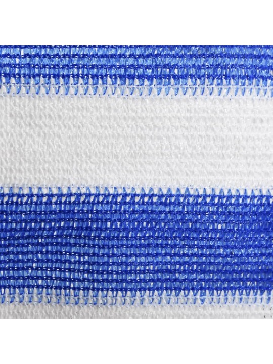 Balkonová zástěna modrobílá 120 x 500 cm HDPE