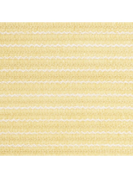 Balkonová zástěna béžová 120 x 500 cm HDPE