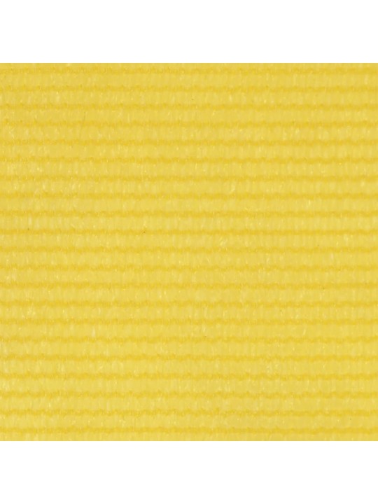 Balkónová zástěna žlutá 75 x 600 cm HDPE