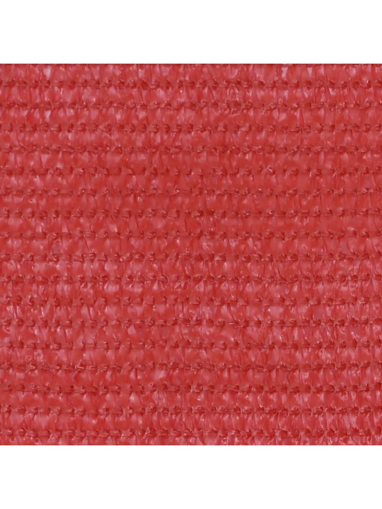 Balkonová zástěna červená 75 x 600 cm HDPE