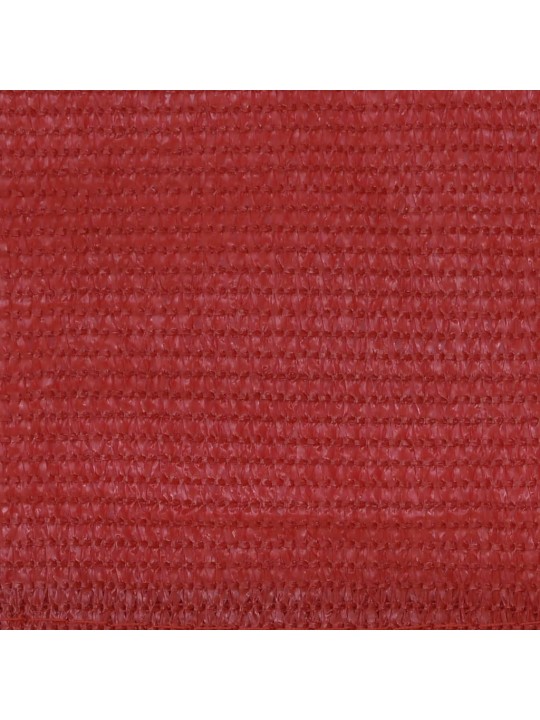 Balkonová zástěna červená 120 x 600 cm HDPE