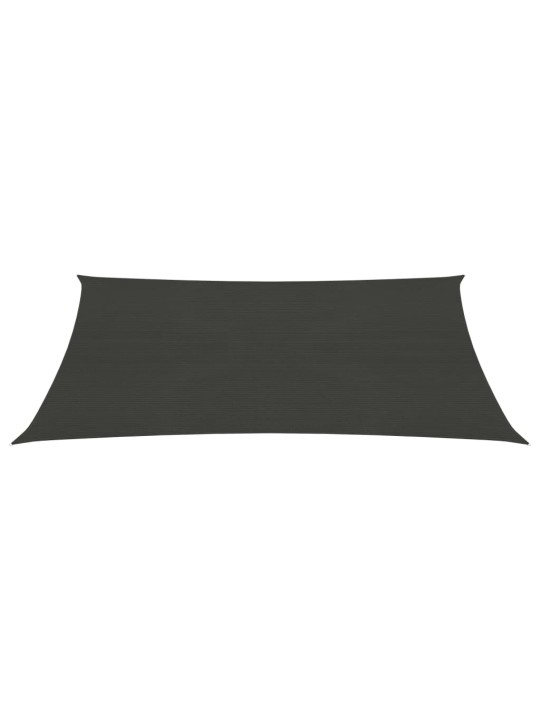 Plachta proti slunci 160 g/m² antracitová 2 x 3 m HDPE