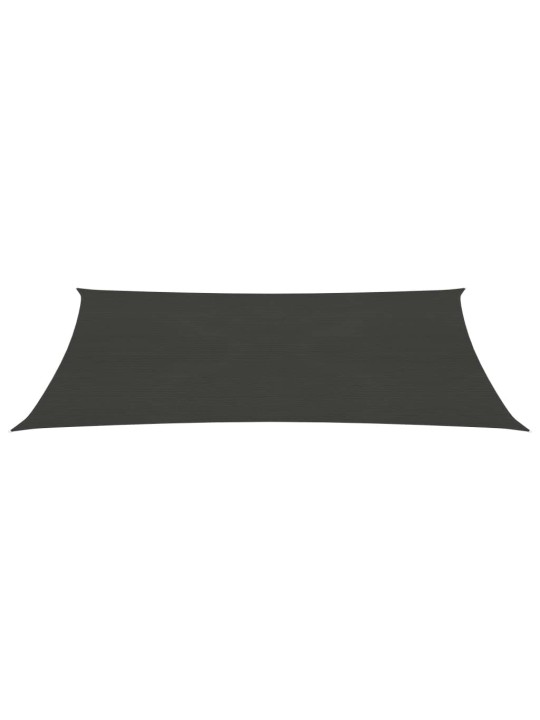 Plachta proti slunci 160 g/m² antracitová 2 x 5 m HDPE