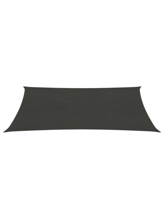 Plachta proti slunci 160 g/m² antracitová 3 x 4 m HDPE