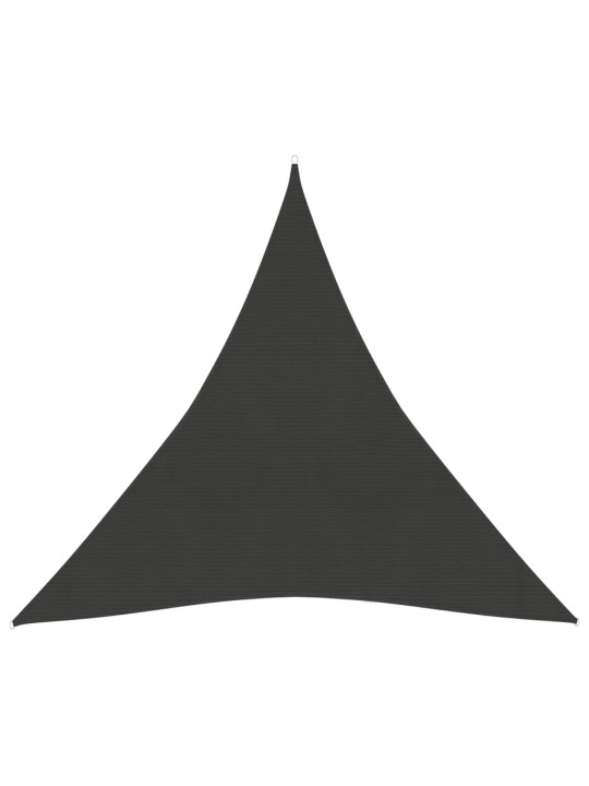Stínící plachta 160 g/m² antracitová 3 x 3 x 3 m HDPE