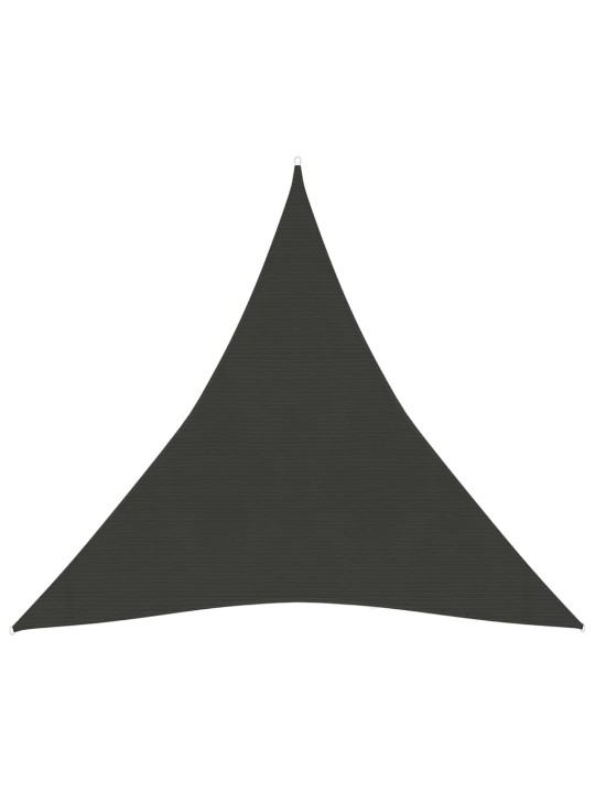 Stínící plachta 160 g/m² antracitová 4 x 4 x 4 m HDPE