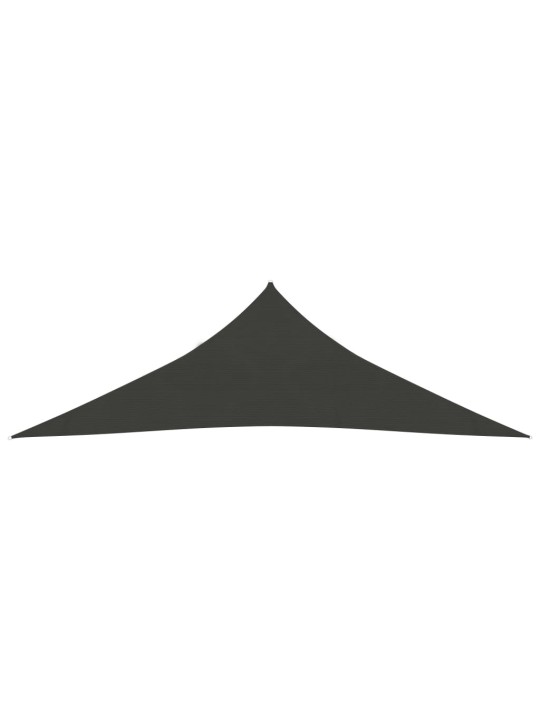 Stínící plachta 160 g/m² antracitová 4 x 4 x 4 m HDPE