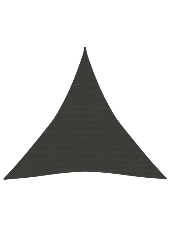 Stínící plachta 160 g/m² antracitová 4,5 x 4,5 x 4,5 m HDPE