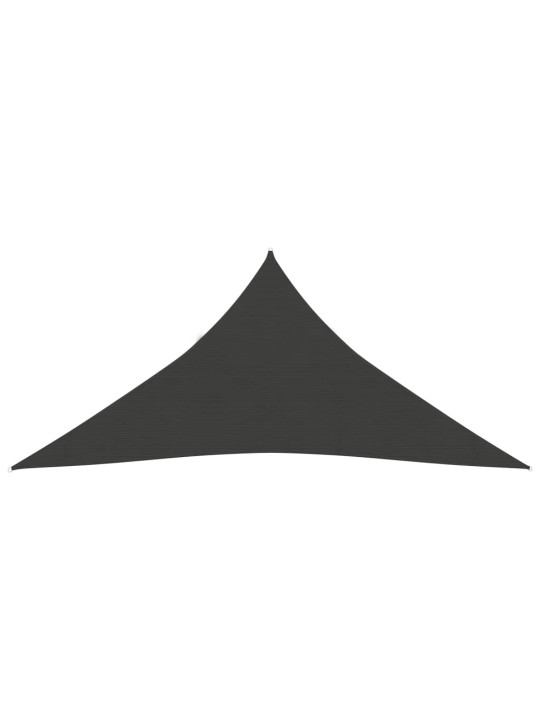 Stínící plachta 160 g/m² antracitová 4 x 5 x 5 m HDPE