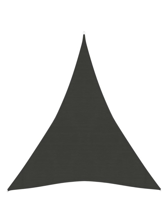 Stínicí plachta 160 g/m² antracitová 5 x 6 x 6 m HDPE
