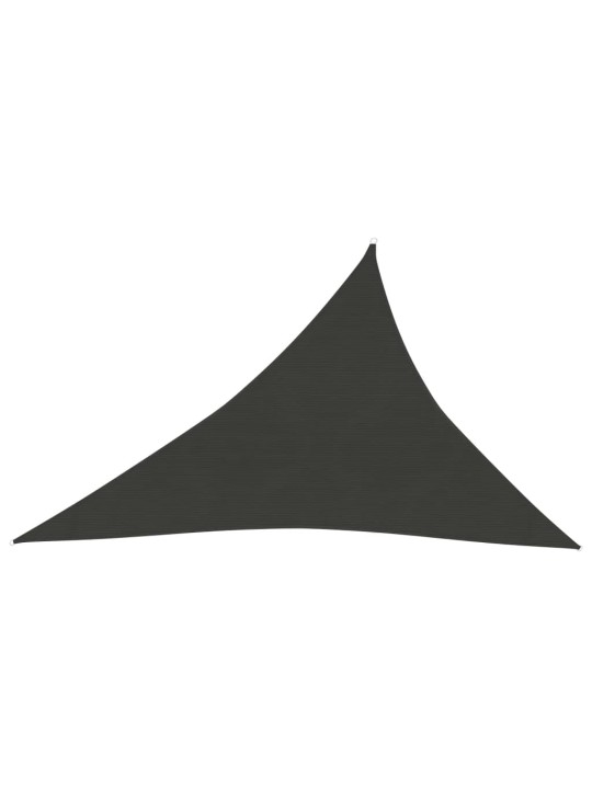 Stínící plachta 160 g/m² antracitová 4 x 5 x 6,8 m HDPE
