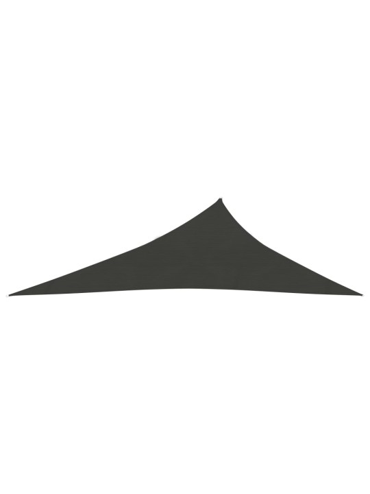 Stínící plachta 160 g/m² antracitová 4 x 5 x 6,8 m HDPE