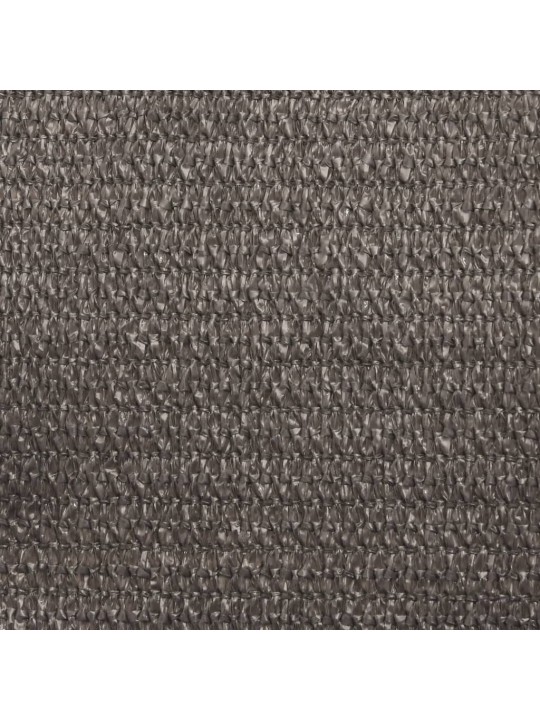 Stínicí plachta 160 g/m² antracitová 6 x 6 x 6 m hdpe