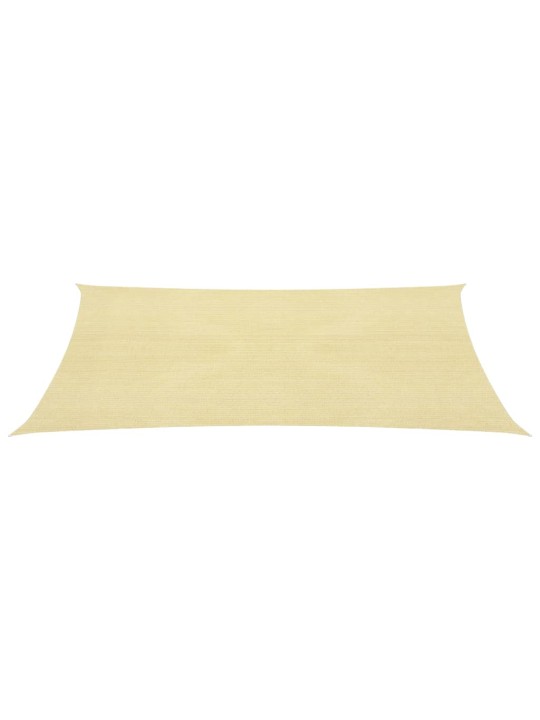 Plachta proti slunci 160 g/m² béžová 2 x 2,5 m HDPE