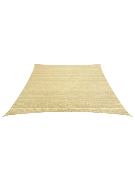 Stínicí plachta 160 g/m² béžová 4/5 x 3 m HDPE