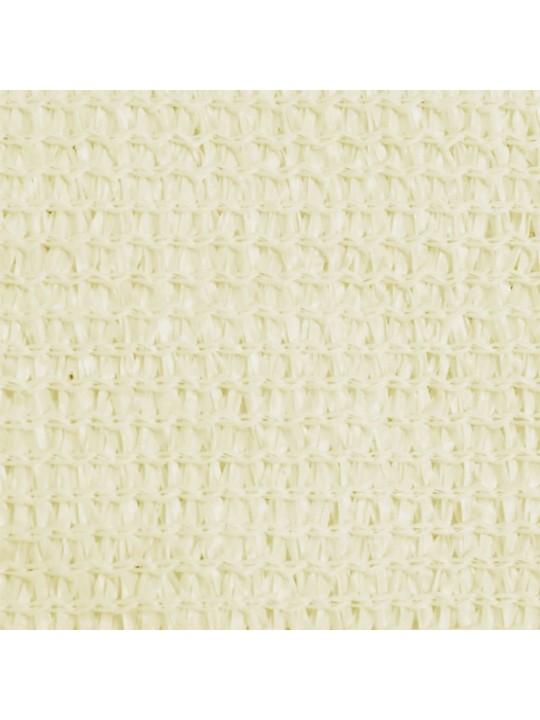 Plachta proti slunci 160 g/m² krémová 2 x 3,5 m HDPE