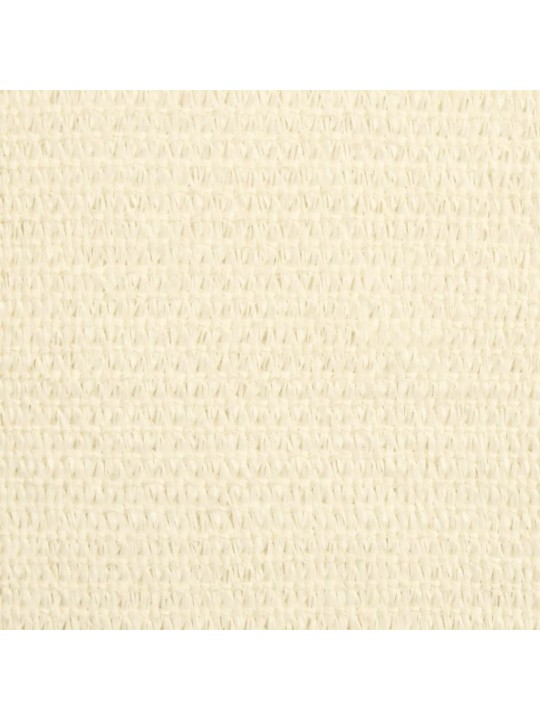 Plachta proti slunci 160 g/m² krémová 5 x 8 m hdpe
