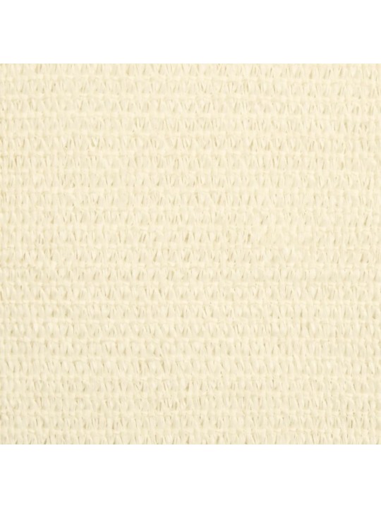 Stínící plachta 160 g/m² krémová 6 x 6 x 6 m hdpe