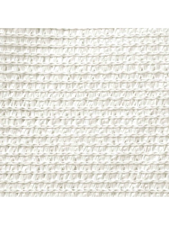 Plachta proti slunci 160 g/m² bílá 6 x 7 m HDPE