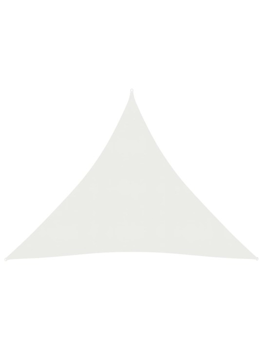 Plachta proti slunci 160 g/m² bílá 4 x 4 x 4 m HDPE