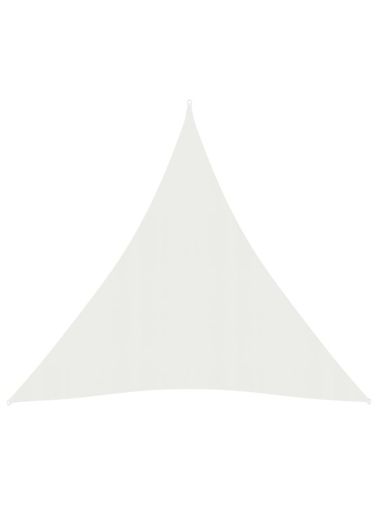 Plachta proti slunci 160 g/m² bílá 5 x 6 x 6 m HDPE