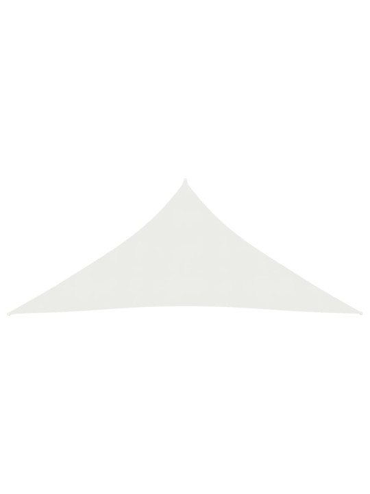 Plachta proti slunci 160 g/m² bílá 5 x 6 x 6 m HDPE